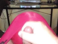 Red Panties and a Playball stroking to Bailey