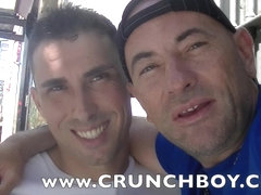 Sexy french twink fucked by straight curious