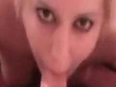 Blonde Hooker Sucking A Fat Pecker In Pov
