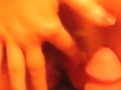 Cumming all over her muff