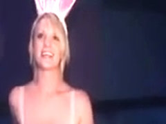Cute Blonde Honey In Costume Gets Her