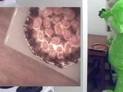 Irradiated Rabbit in Extra Cheese - Fursuit Furry Fur Cum