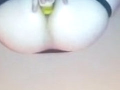 Boy fucks ass with toys while wearing jockstrap