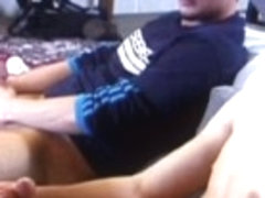 Amazing male pornstar in hottest masturbation, amateur gay adult movie