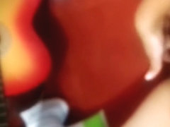 POV Chica tetona se graba masturbándose