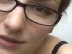 This red-haired webcam model with big tits drives me nuts