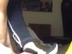 Play with Supra and fuck Osiris sneakers untill cum