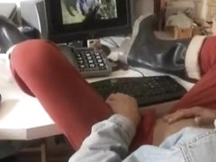 nlboots - time for my favourite guy (both in rubber boots)