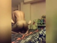 Sexy Big Tit Asian Girl Riding My Cock