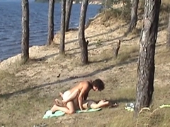 Angelina in amateur hot chick gets fucked in a public park