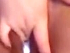 Creamy pussy masturbation