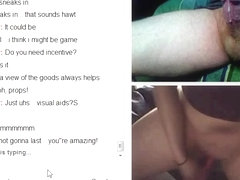 Mutual masturbation with an Omegle hotty