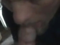 Sucking and swallowing after work