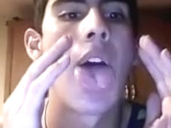 Straight guys feet on webcam #20