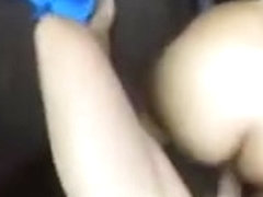 Pornstar got a pistol in her mouth and sucked