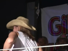 Horny pornstar in amazing group sex, striptease sex movie