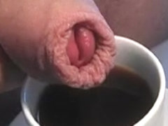 semen coffee bawdy cleft glass uncut schlong foreskin masturbation