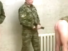 Spank Me Sergeant - Soldiers Jerking Off