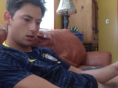 WORLD CUP AFTERMATH TEENAGER CUMSHOT - NASTY SURPRISE ENDING