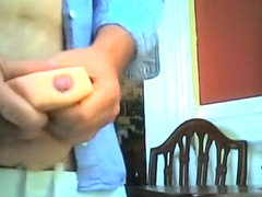 Fucking rubber fur pie on table.