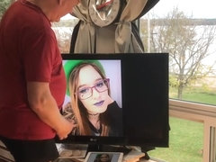 Christy Titty Edging P1