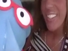 Big Titted Blonde Sex Bomb Toys And Flashes Her Pussy