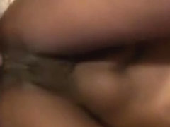 African Vixen Kisses The Tip Of Big White Dick