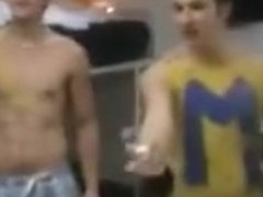 Two crony's brothers have raw gay sex with each first time These Michigan