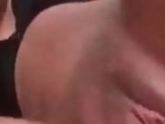 Blonde latina gets a big dick shoved in her hairy cunt