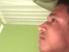 sexy guy self sucking and cum