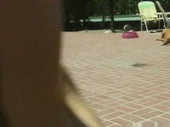 Alisha Klass in Poolside Pounding