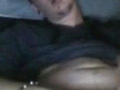 Horny Sexy Stud With Huge Fat Cock Cums On Cam