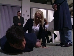 Sexy hottie gangbanged by Mr. Marcus