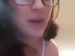 Frida showing her sexy outfits on periscope