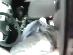 Hot streetslut sucks me off in nature and spits out the cumshot