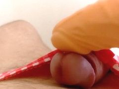 Wank in my favourite panties.....