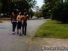 Vinnie Tuscano Having A Fun Time With Black Guys