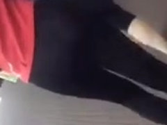 SEE THRU LEGGINGS TEEN ASS (MY FIRST VID)