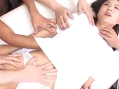 Fabulous Japanese whore in Hottest Gangbang, Massage JAV scene
