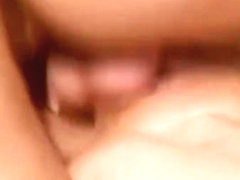 Cute blonde DPed by the pool after a photo shoot.