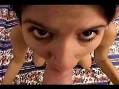 Legal Age Teenager screwed hard and acquires 2 facual cumshots (Male+Male+Female)