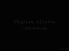 Stephanie is a sexy golden-haired who receives anal drilled and spermed on