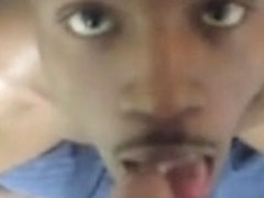 Homo darksome cum swallower