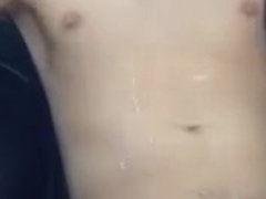 Skinny Tall Teenboy with HUGE Cock shoots big load of SEMEN