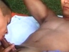 Horny male pornstars Rico Suave and John Carlos in fabulous latins, blowjob homo sex scene