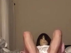 PVC Diapered sissy pumps pillow