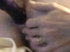 Mature dildo play