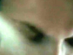 Busty short haired wife gives a head