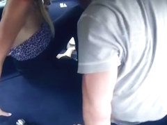 Pulled Teen Public Fucking In Car After Bj