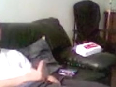 Lad Wanks Watching Porn